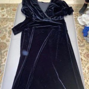 Vintage Eatons velvet dress